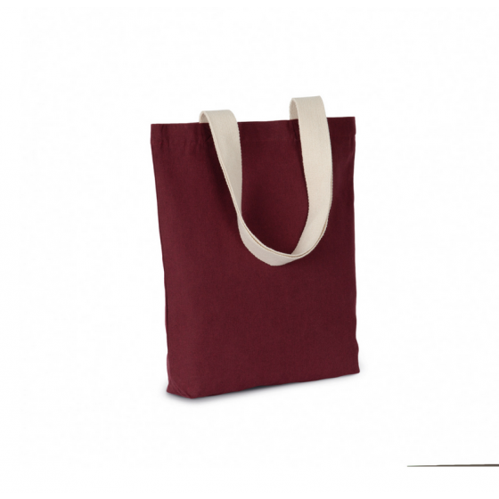 Saco de compras com material reciclado