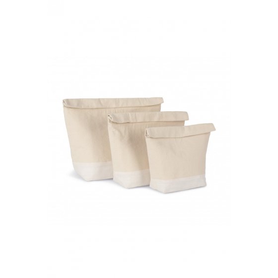 Saco isotérmico com sistema de fecho que enrola